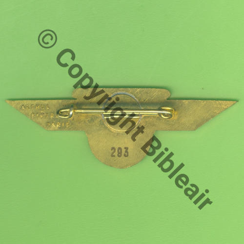 NH CONCOURS INTERRADAR LE MEILLEUR RADAR AB.P 3Lign Bol poinconne Dos lisse No293 Src.Y.GENTY  71Eur07.24 